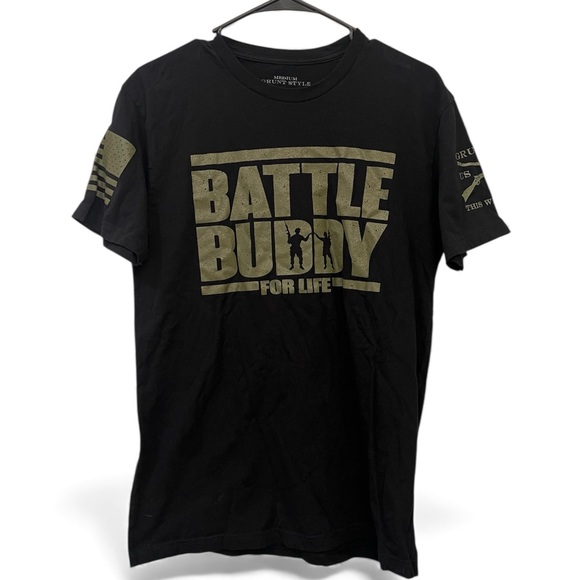 Grunt Style Other - Grunt Style Battle Buddy For Life Graphic‎ Tee Men’s Medium